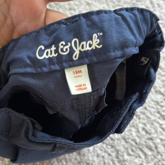 Navy toddler shorts - Picture 3 of 3